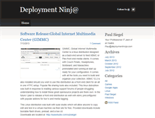 Tablet Screenshot of deploymentninja.com